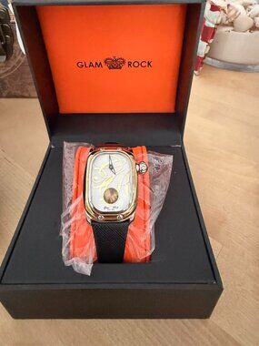 authentic Glam Rock Monogram timepiece.